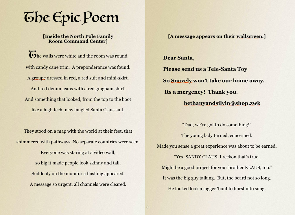 Epic Poem In The Original Style